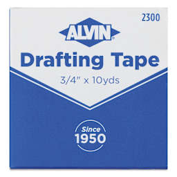 Alvin Drafting Tape - 3/4" x 10 yds - front of packaging