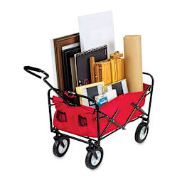 Folding Supply Cart