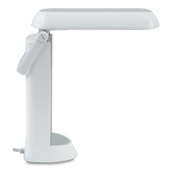 OttLite TrueColor Task Lamp - Side view of lamp opened at 90 degree angle
