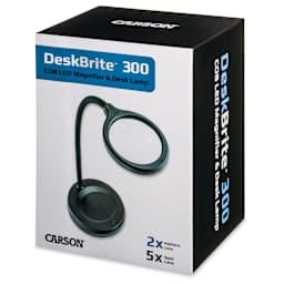 Carson DeskBrite 300 LED Magnifier (In packaging)