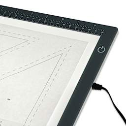 Daylight Wafer 1 LED Light Box - 9" x 12-3/5", Dimmable - close-up