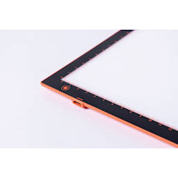 Daylight Wafer LED Light Pad - 13" x 18", corner with power button