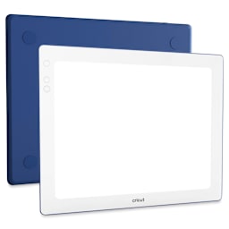 Cricut BrightPad Go - Indigo, 13-1/2" x 11" (Front and back of BrightPad Go)