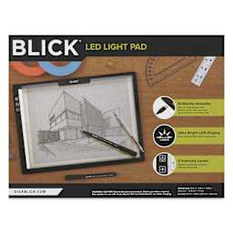 Blick LED Light Pad - front of packaging