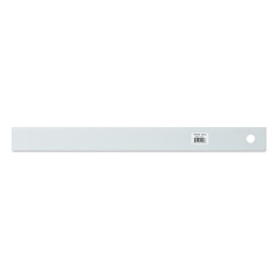 Blick Aluminum Ruler - 12" (top view of back)