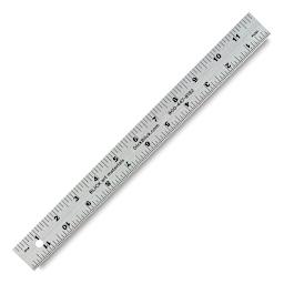 Blick Aluminum Ruler - 12"