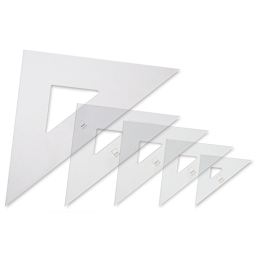Blick Triangles - Several sizes of 45/90 degree triangles