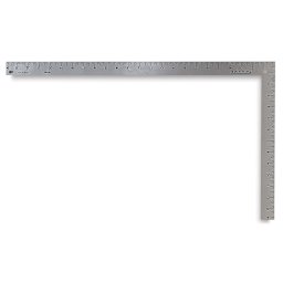 Fairgate Designer L-Squares - 24" L Square showing inch increments
