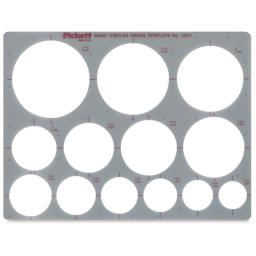 Chartpak Giant Circles Template