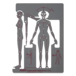 Chartpak Pickett Female Human Figure Template (out of packaging)