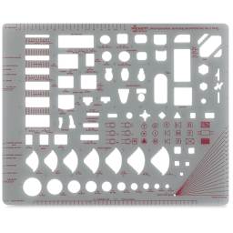 Chartpak Pickett Architectural Template - Residential house plan