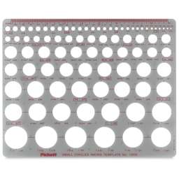 Chartpak Small Circles Template