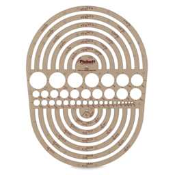 Chartpak Circle Radius Master Template