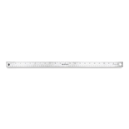 Westcott Flexible Stainless Steel Ruler - 24", Flexible
