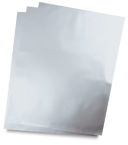 Grafix Metallized Dura-Lar - 3 Silver sheets shown