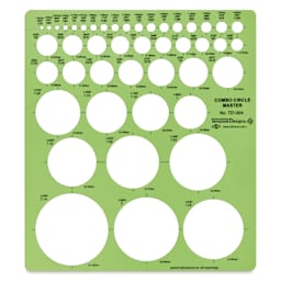 Alvin Templates - Combo Circle Master, 5-1/2" x 11-1/2"