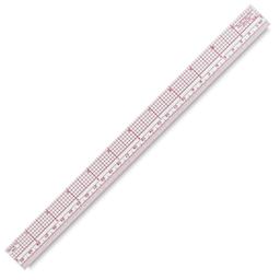 10ths Metric Beveled Ruler - 12" x 1"