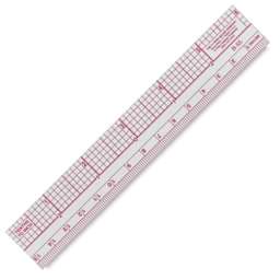 10ths Metric Beveled Ruler - 6" x 1"
