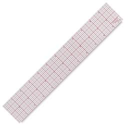8ths Graph Beveled Ruler - 12" x 2"