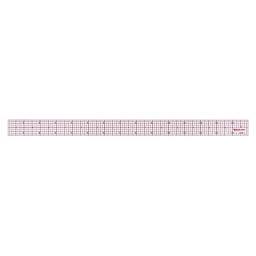 Graph Beveled Edge Rulers 1" x 15" - Peggable