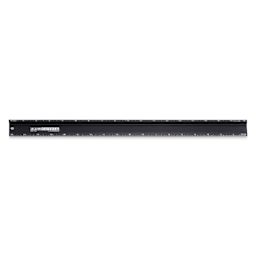 Alumicutter Ruler - 18", Black