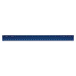 Alumicolor Hollow Triangular Drafting Scale - 12", Blue, Engineer (side one)