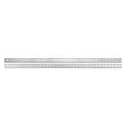 Alumicolor Standard Straight Edge - 36", Silver