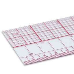 Westcott Inch/Metric Ruler - close up