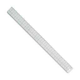 Westcott Grid Ruler - 18", Clear Plastic