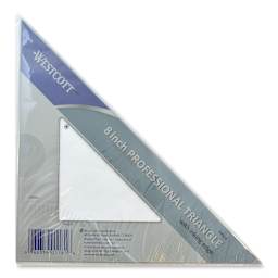 Westcott Professional Triangle - 8", 45-90 Degree - front of packaging