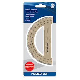 Staedtler Mars College Protractor - Front of blister package of 180 degree protractor
