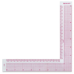 Westcott L-Square - Top view of 8" L-Square
