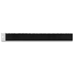 Alumicolor AlumiCrafter Tearing Ruler - 12", non-slip back