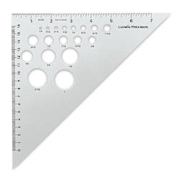 Ludwig Precision Aluminum Triangle - 8", 45-90 Degree