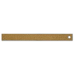 Westcott Metal Zero Centering Ruler - 12" back of ruler