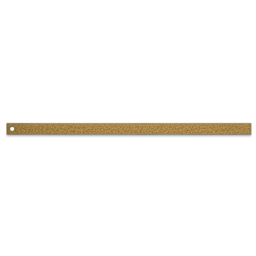 Westcott Metal Zero Centering Ruler - 24" back of ruler