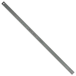 Westcott Metal Zero Centering Ruler - 24" front of ruler