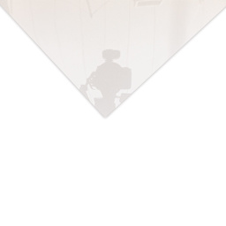 Grafix Wet Media Film Pad - 14" x 17", 12 Sheets - close-up of corner