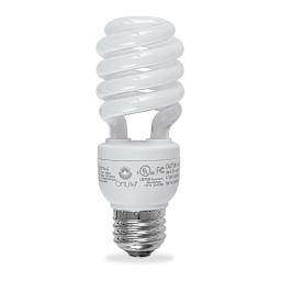 Edison Swirl Light Bulbs, 15W - Bulb shown upright