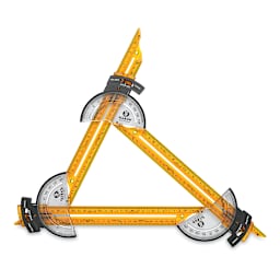Versa Ruler - Rulers connected into triangle