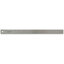Blick Stainless Steel Ruler - 18", cork backed