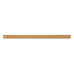 Blick Stainless Steel Ruler - 24", cork backed - back