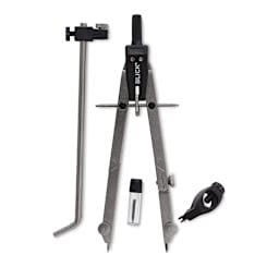 Blick Geometry Compass Set - components of Set shown upright