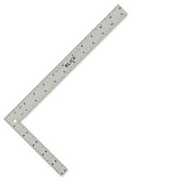 Blick Aluminum L-Squares - Front side of Blick L-Square