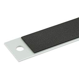 Blick Aluminum Non-Slip Ruler - 36" (close-up, back)