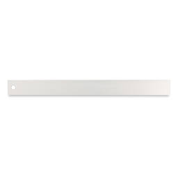 Blick Aluminum Straightedge Ruler - 12" - back