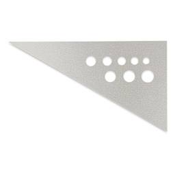 Blick Aluminum Triangles - 6", 30/60 - back