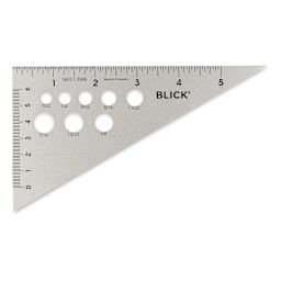 Blick Aluminum Triangles - 6", 30/60 - front