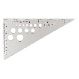 Blick Aluminum Triangles - 8", 30/60 - front