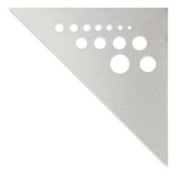 Blick Aluminum Triangles - 6", 45/90 - back